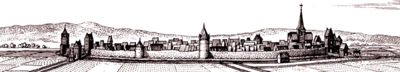 Halteren im Stift Münster ca. 1650, Wenzel Hollar, *1607, +1677 zeichnete mit Blick vom Silverberg. Kupferstich von Matthäus Merian von 1647, mittig der heutige 7 Teufelsturm aus der alten Stadtmauer. Quelle: Heimatverein Haltern am See.de Halteren im Stift Münster ca. 1650, Wenzel Hollar, *1607, +1677 zeichnete mit Blick vom Silverberg. Kupferstich von Matthäus Merian von 1647, mittig der heutige 7 Teufelsturm aus der alten Stadtmauer. Quelle: Heimatverein Haltern am See.de